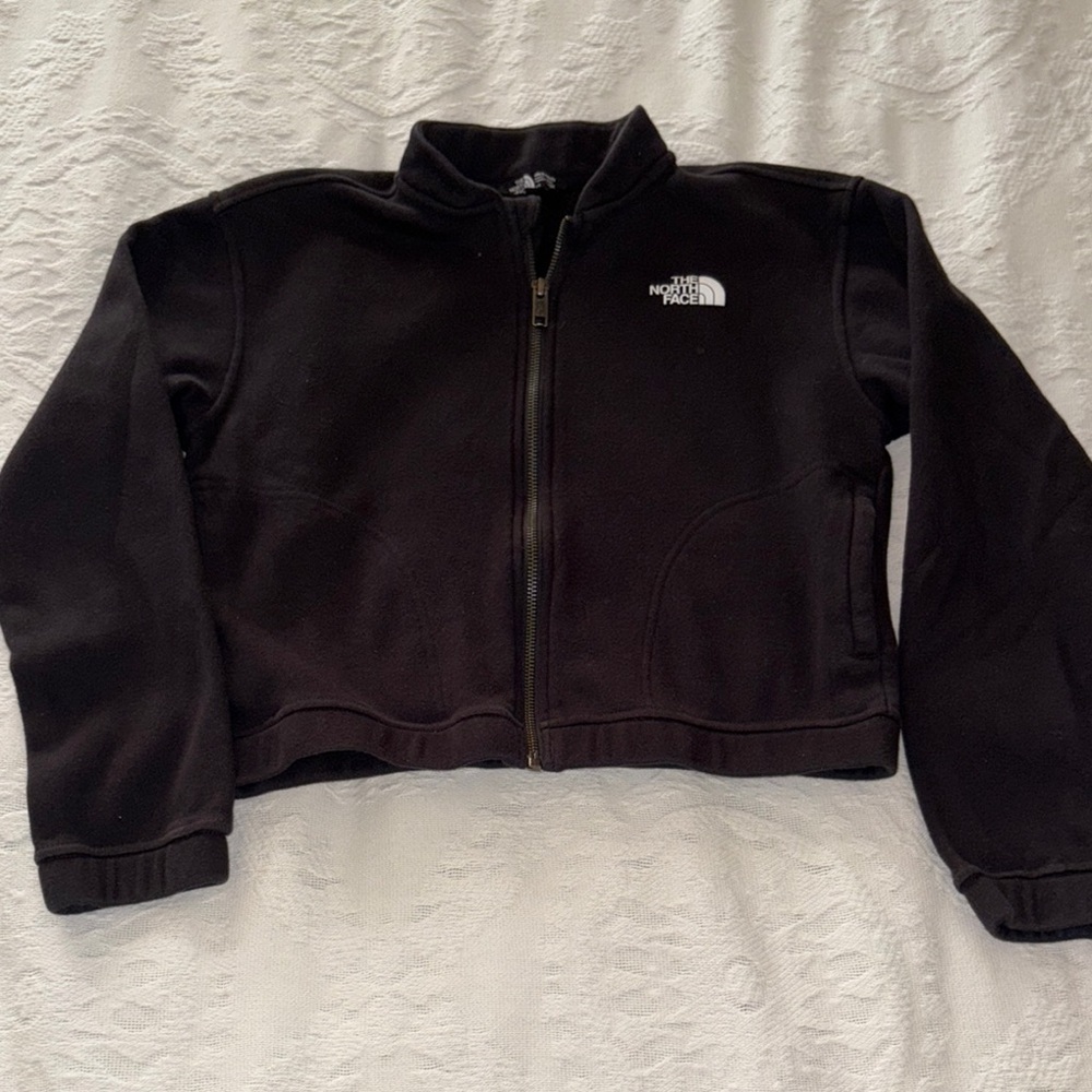 Gently Loved The North Face Crop Jacket with Full Zip
